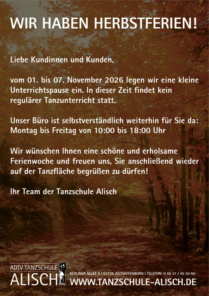 Herbstferien 2026